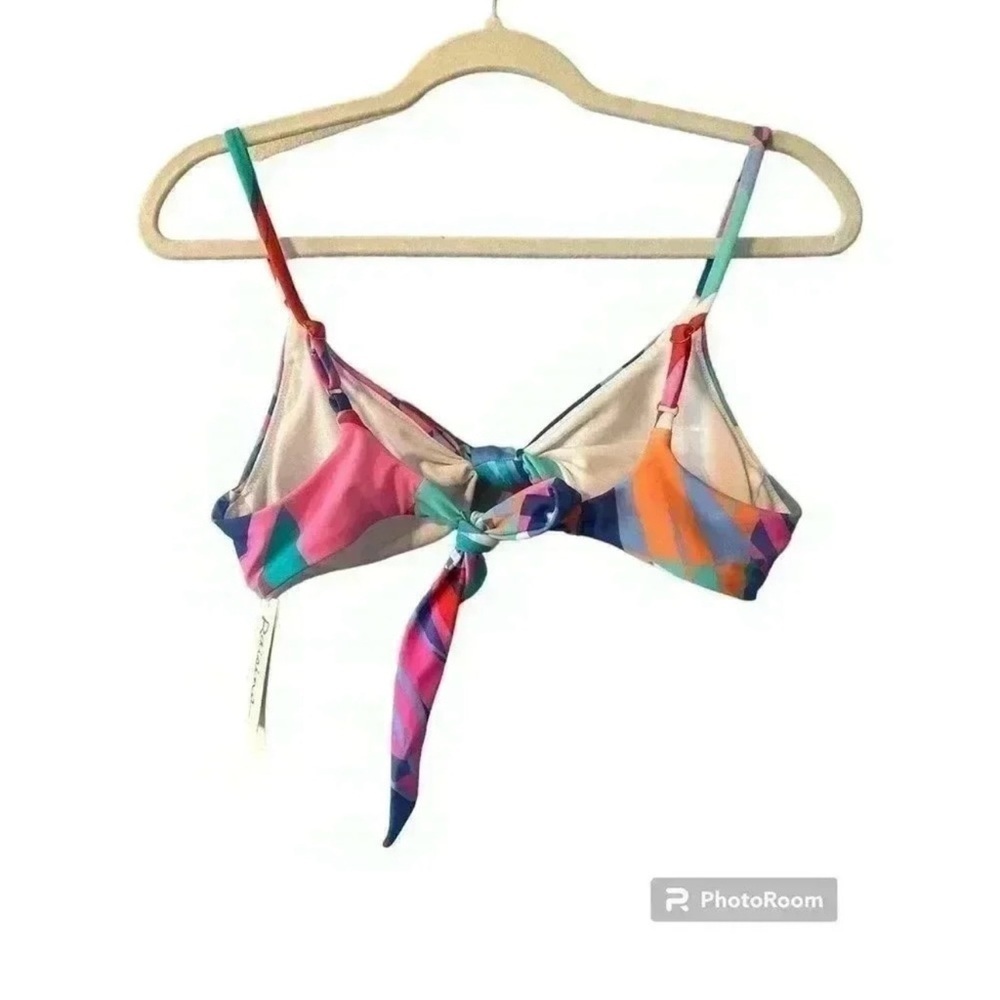 Raisins Bright Idea Love Abstract Print Bikini Set, M (top)/L (bottom) - Picture 3 of 13